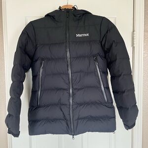Marmot Women’s Down Ski Jacket Size XS Black